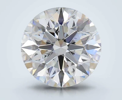 3.50ct D SI1 Rare Carat Ideal Cut Round Diamond