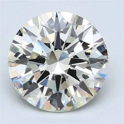 3.57ct K SI2 Rare Carat Ideal Cut Round Diamond