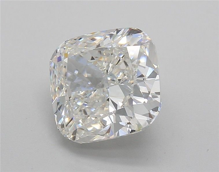 4.02ct F VVS2 Rare Carat Ideal Cut Cushion Lab Grown Diamond