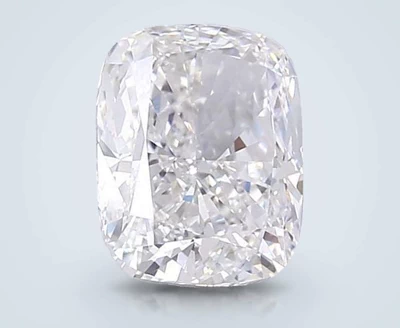 5.41ct E VVS2 Rare Carat Ideal Cut Cushion Lab Grown Diamond