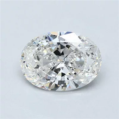 2.01ct G VS2 Rare Carat Ideal Cut Oval Diamond