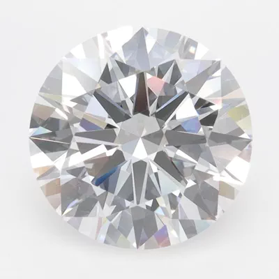 3.05ct D FL Rare Carat Ideal Cut Round Lab Grown Diamond