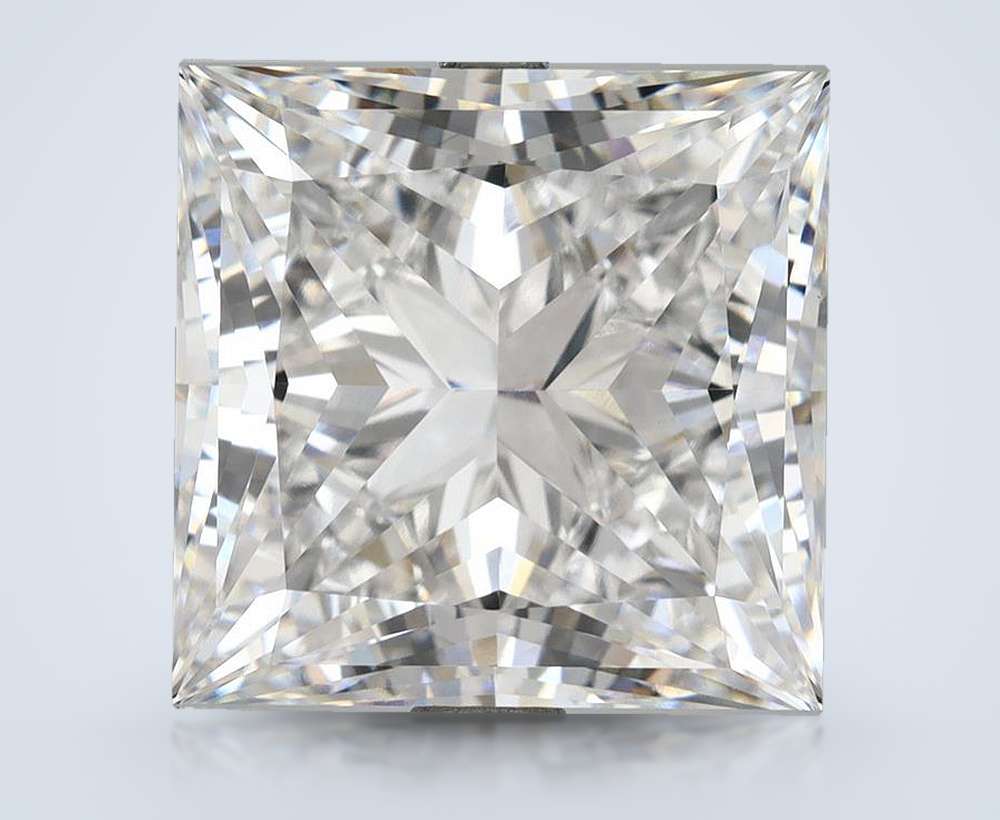 20.10ct E VVS2 Rare Carat Ideal Cut Princess Lab Grown Diamond