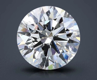 2.50ct H SI1 Rare Carat Ideal Cut Round Diamond