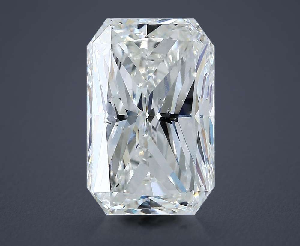 3.91ct H SI1 Very Good Cut Radiant Diamond
