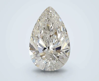2.86ct F VVS2 Rare Carat Ideal Cut Pear Lab Grown Diamond