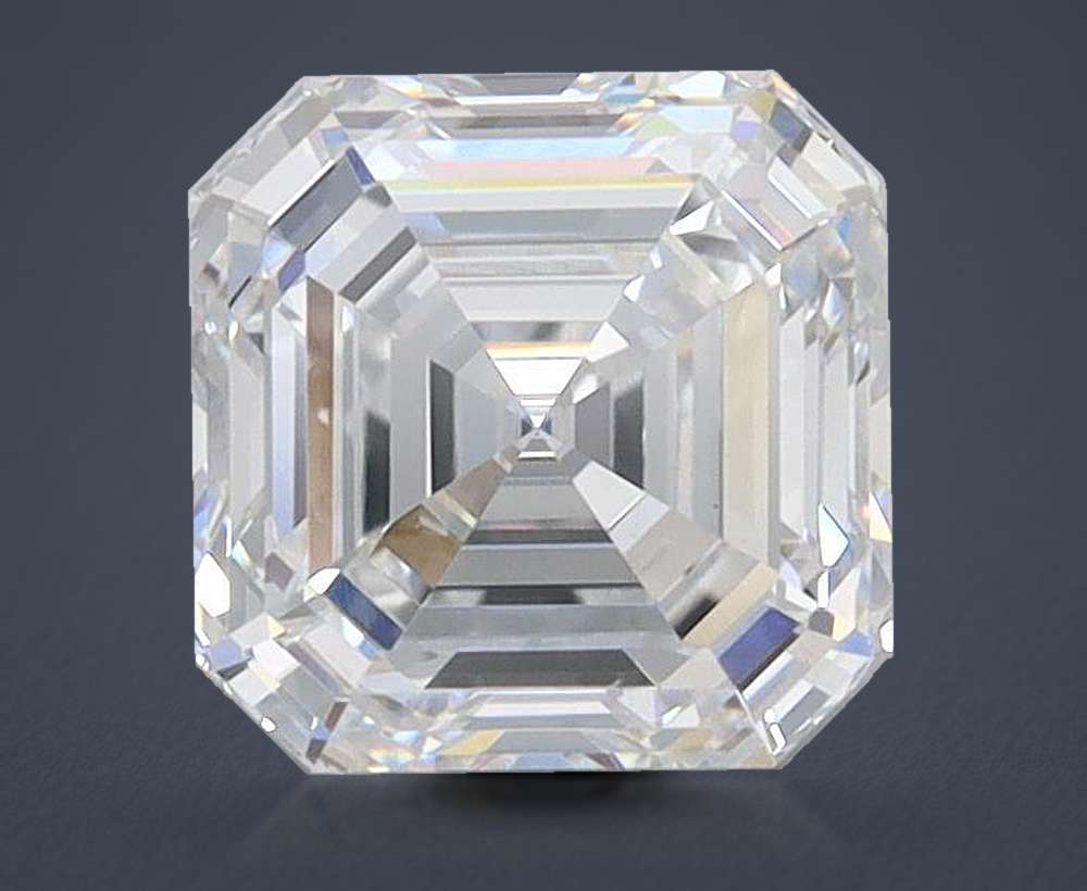 1.51ct D VS1 Excellent Cut Asscher Lab Grown Diamond