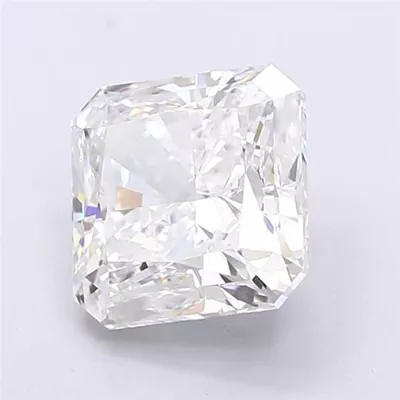3.37ct E VS1 Rare Carat Ideal Cut Radiant Lab Grown Diamond