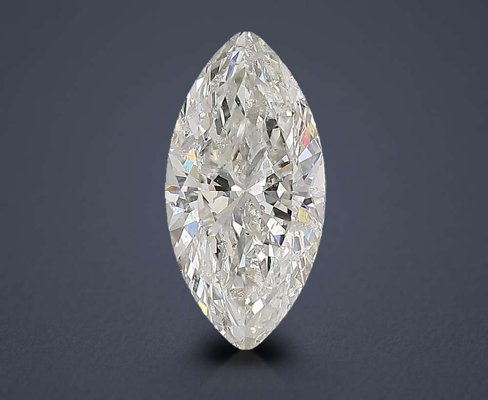 2.00ct I SI2 Rare Carat Ideal Cut Marquise Diamond