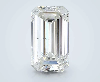 1.50ct J SI2 Rare Carat Ideal Cut Emerald Diamond