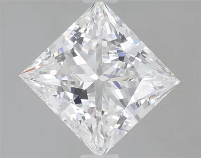 1.60ct D VVS2 Rare Carat Ideal Cut Princess Lab Grown Diamond