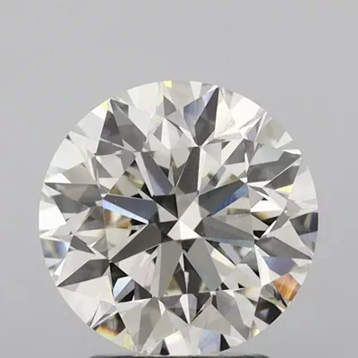 3.71ct I VVS2 Excellent Cut Round Lab Grown Diamond