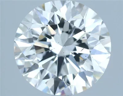3.02ct F SI1 Rare Carat Ideal Cut Round Diamond