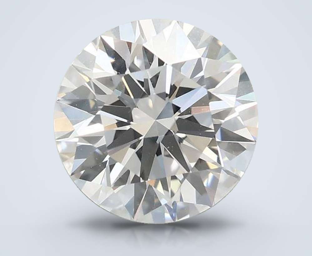 1.54ct D VVS2 Rare Carat Ideal Cut Round Lab Grown Diamond