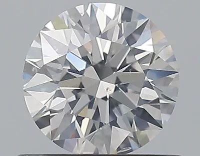 0.63ct F SI2 Rare Carat Ideal Cut Round Diamond