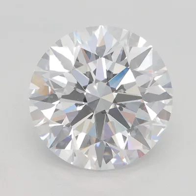 3.26ct D VVS2 Rare Carat Ideal Cut Round Lab Grown Diamond