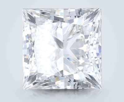 6.03ct E VVS1 Rare Carat Ideal Cut Princess Lab Grown Diamond