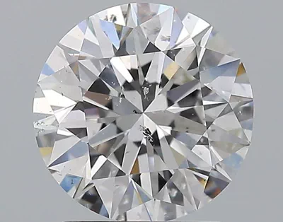 2.01ct E SI2 Rare Carat Ideal Cut Round Diamond
