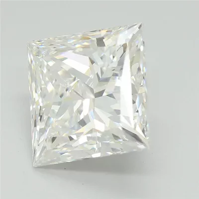 4.01ct F VVS2 Rare Carat Ideal Cut Princess Lab Grown Diamond