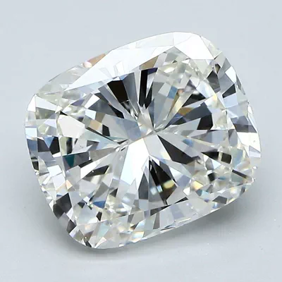 4.01ct H SI1 Very Good Cut Cushion Diamond