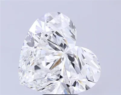 6.01ct E VVS2 Rare Carat Ideal Cut Heart Lab Grown Diamond
