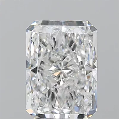 3.52ct F VS1 Rare Carat Ideal Cut Radiant Diamond
