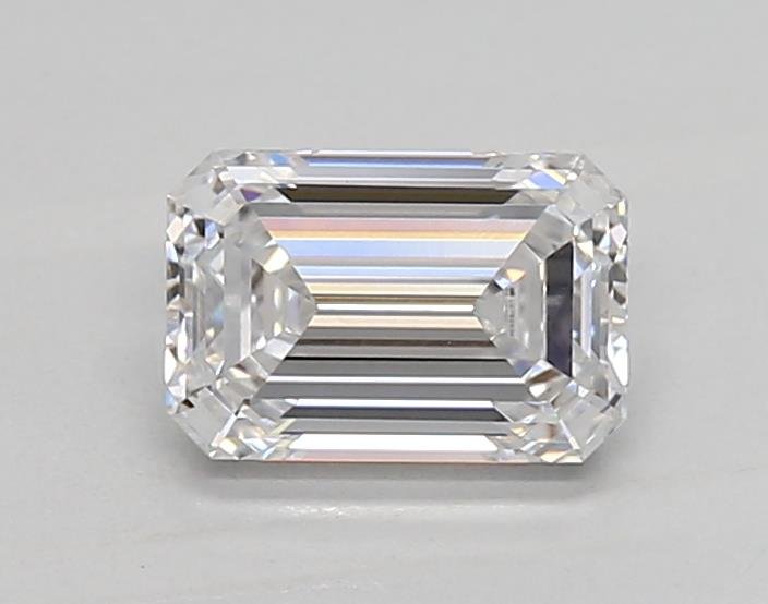 0.87ct D VVS1 Rare Carat Ideal Cut Emerald Lab Grown Diamond