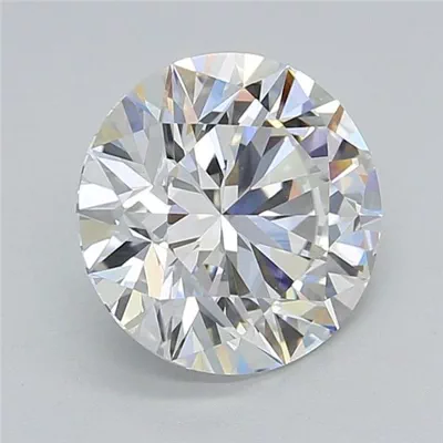 2.50ct F VS2 Rare Carat Ideal Cut Round Lab Grown Diamond