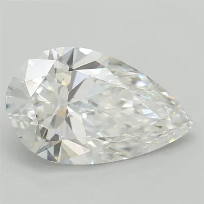1.08ct E VS2 Rare Carat Ideal Cut Pear Lab Grown Diamond