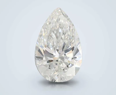 8.08ct F VVS2 Rare Carat Ideal Cut Pear Lab Grown Diamond