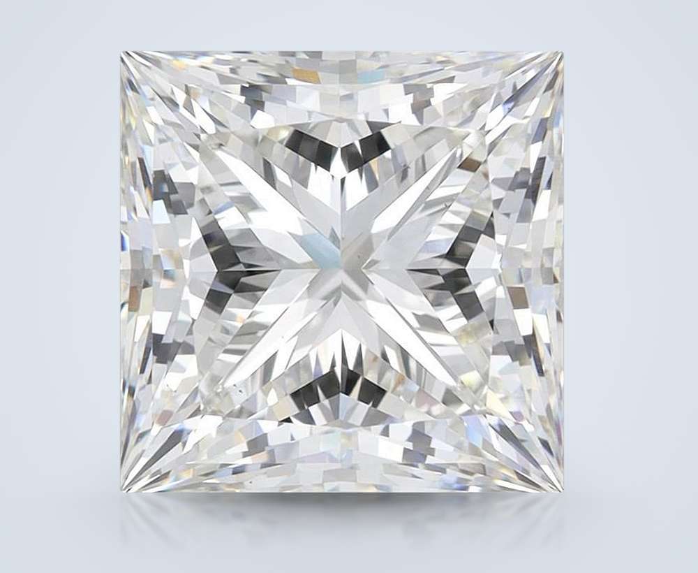 6.05ct G VS1 Rare Carat Ideal Cut Princess Lab Grown Diamond