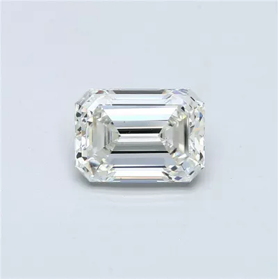 4.02ct J VS2 Rare Carat Ideal Cut Emerald Diamond