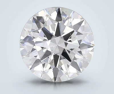2.52ct F SI1 Rare Carat Ideal Cut Round Lab Grown Diamond