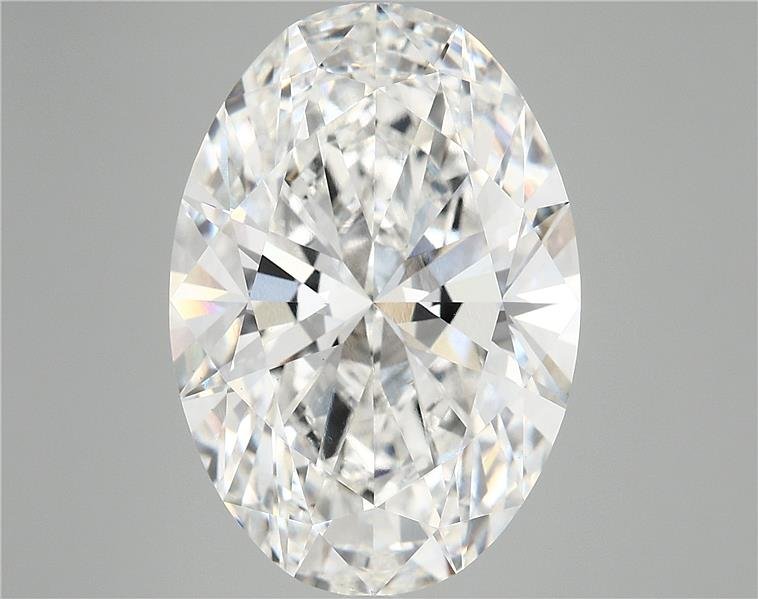 10.13ct F VS1 Rare Carat Ideal Cut Oval Lab Grown Diamond