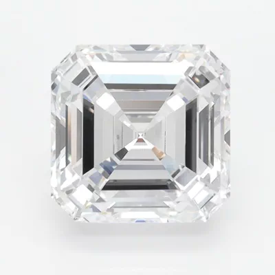 3.09ct D VVS1 Excellent Cut Asscher Lab Grown Diamond