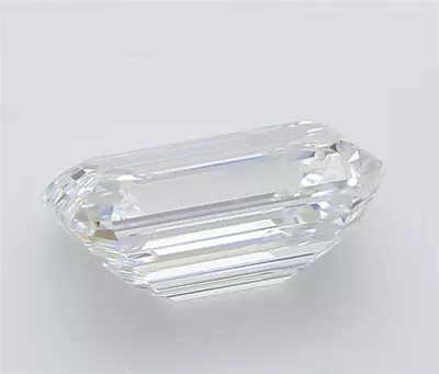 3.02ct D VS2 Rare Carat Ideal Cut Emerald Lab Grown Diamond