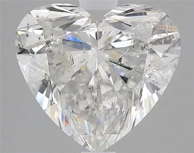 2.10ct F SI2 Rare Carat Ideal Cut Heart Diamond