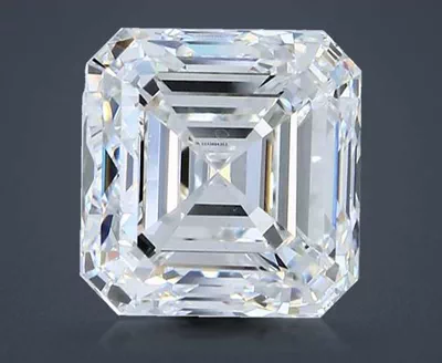 4.01ct E VS1 Very Good Cut Asscher Diamond