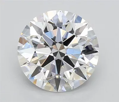 3.24ct F VVS2 Rare Carat Ideal Cut Round Lab Grown Diamond