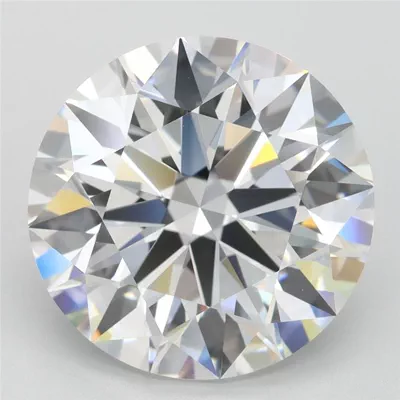 6.03ct D FL Rare Carat Ideal Cut Round Lab Grown Diamond