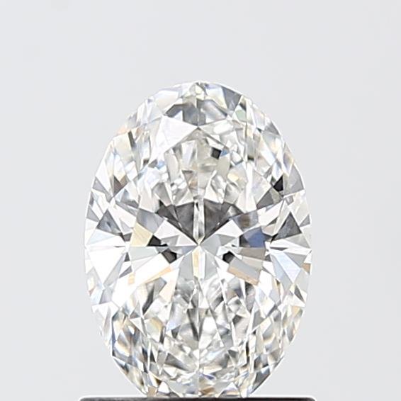 1.07ct F VS1 Rare Carat Ideal Cut Oval Lab Grown Diamond