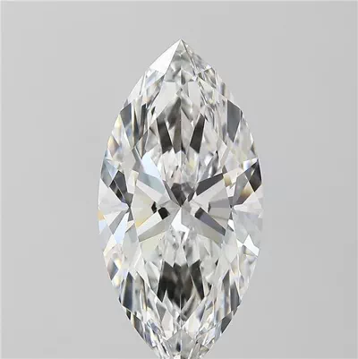 6.36ct F VS1 Rare Carat Ideal Cut Marquise Lab Grown Diamond