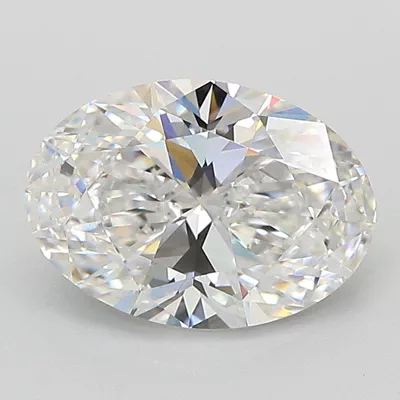 2.00ct E VS1 Rare Carat Ideal Cut Oval Lab Grown Diamond