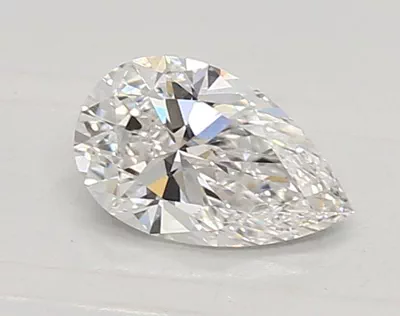 0.64ct E VVS2 Rare Carat Ideal Cut Pear Lab Grown Diamond
