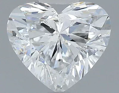 0.61ct E SI2 Rare Carat Ideal Cut Heart Diamond