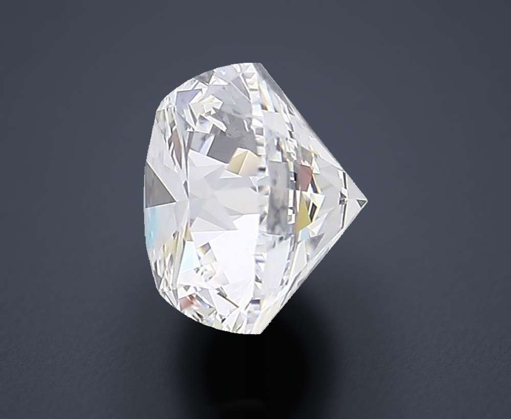 5.73ct D FL Rare Carat Ideal Cut Round Lab Grown Diamond