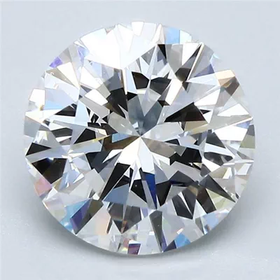 2.86ct F VS1 Very Good Cut Round Diamond