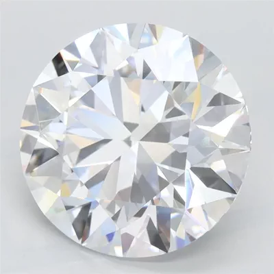 4.05ct D VVS2 Rare Carat Ideal Cut Round Lab Grown Diamond