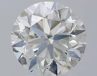 2.51ct J SI1 Very Good Cut Round Diamond