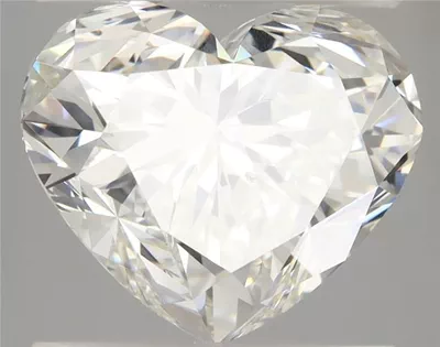 3.51ct J SI1 Rare Carat Ideal Cut Heart Diamond